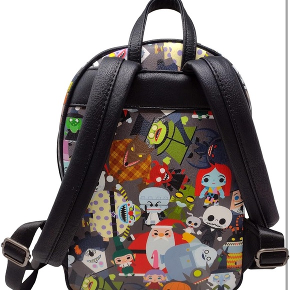 Loungefly Multicolor The Nightmare Before Christmas Backpack